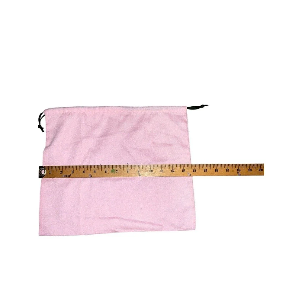 Kate Spade Lot Of 2 Large & Small Drawstring Dust Bag Size  Pink - Picture 6 of 7